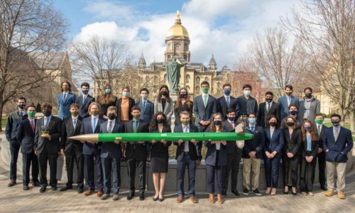 Notre Dame Rocketry Team claims multiple awards during 2021 NASA Student Launch competition