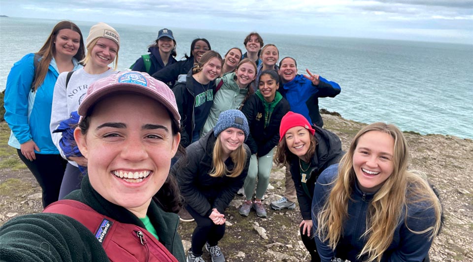 Notre Dame Women in Engineering 2023 Sustainability Trip to Ireland