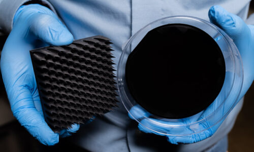 Robust, low-cost superblack material leverages fundamental geometry and engineering methods