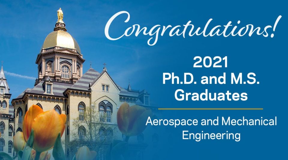 Congratulations 2021 Ph.D. and M.S. graduates